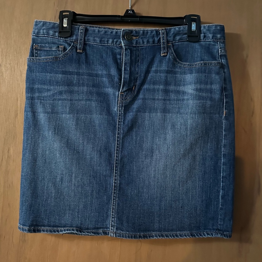 Tommy Hilfiger Blue Denim Skirt
